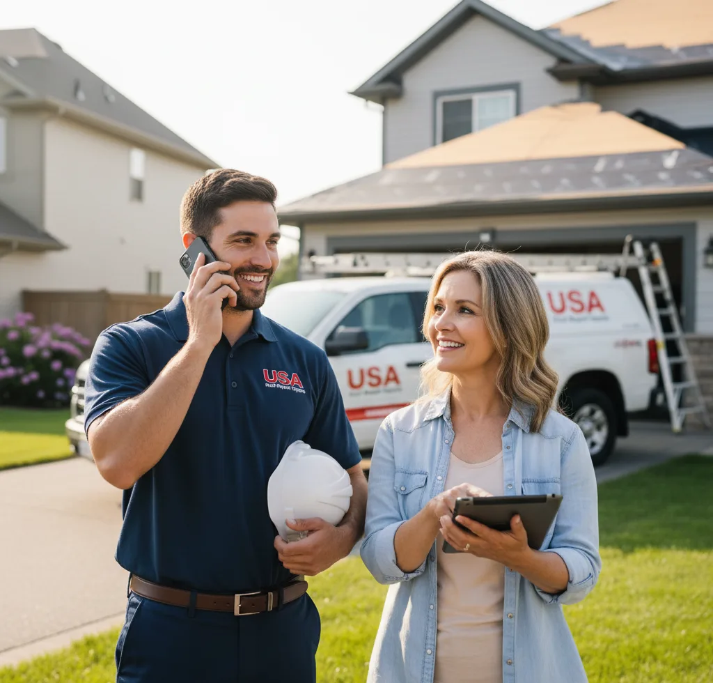 USA Roof Repair Experts customer support in Cochranville